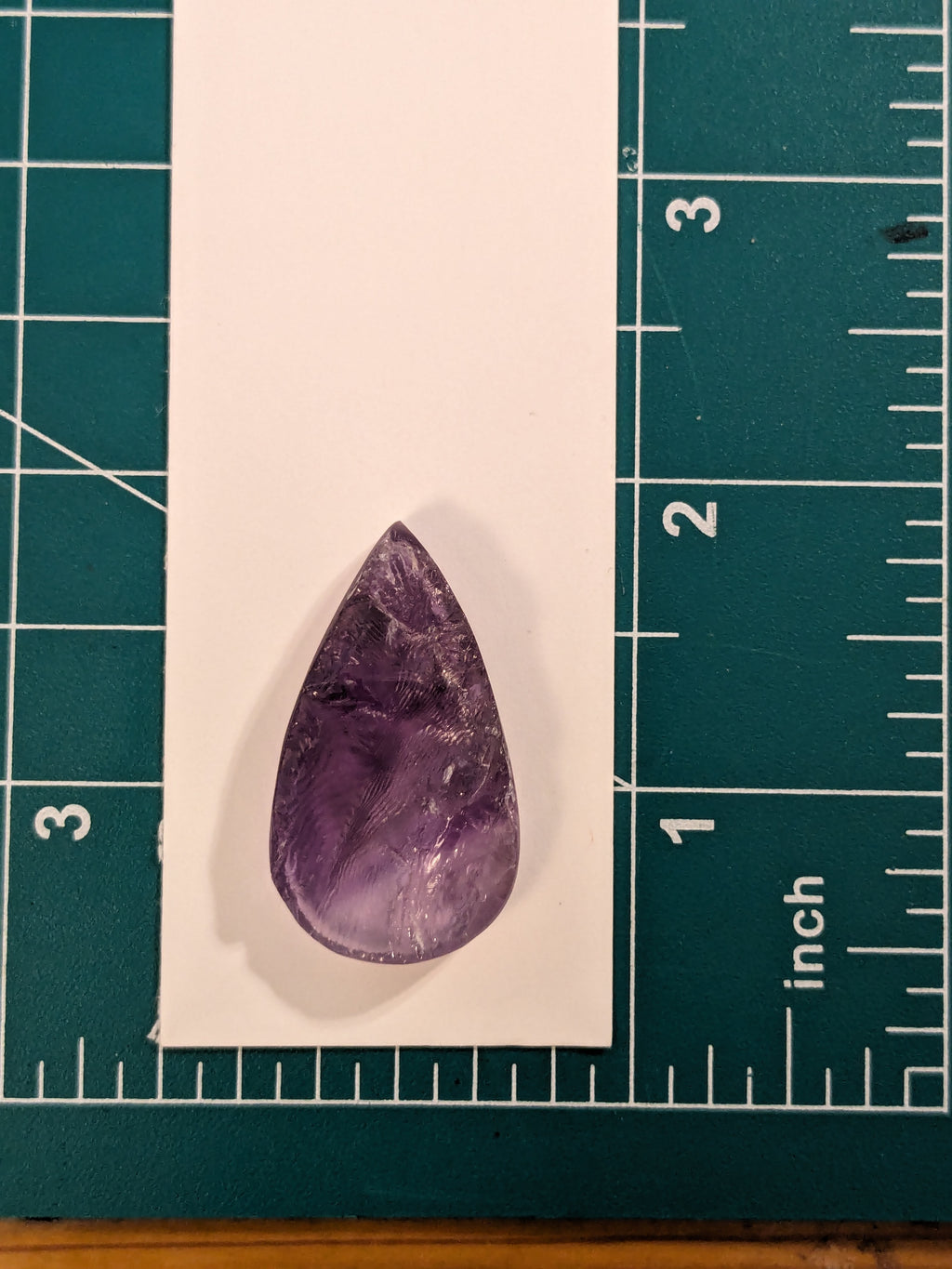 Raw Cut Amethyst Cabochon