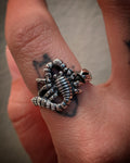 Scorpion Sterling Silver Ring