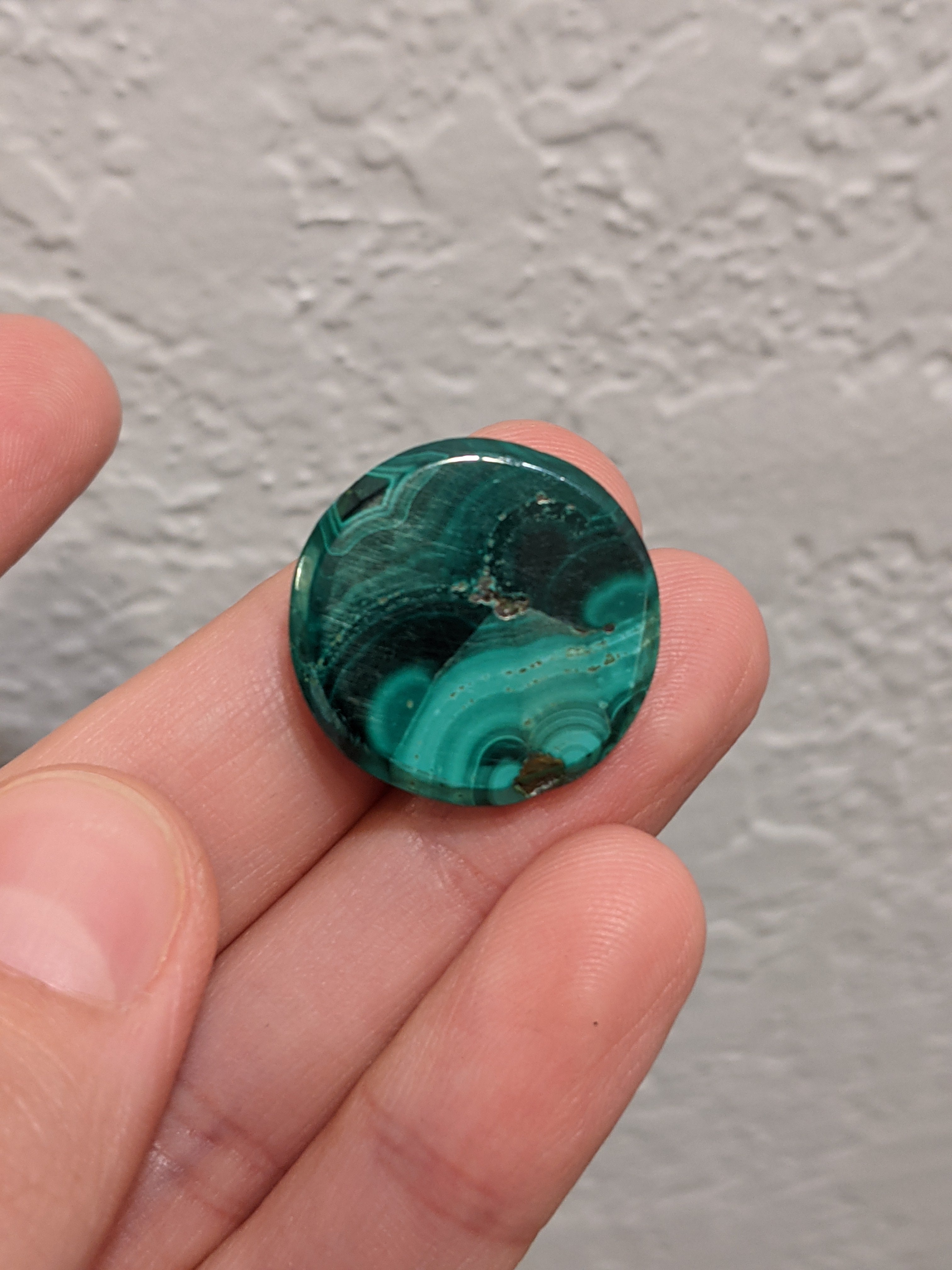 Green Malachite Cabochon