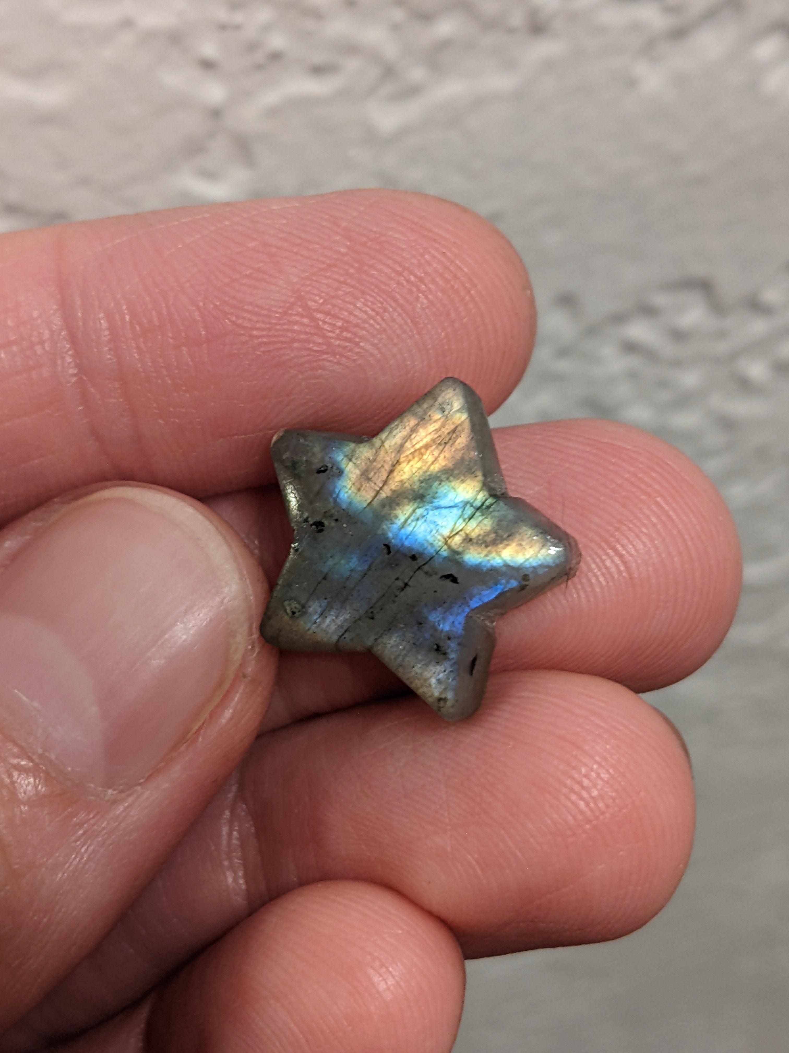 Labradorite Star from LORELEI.LAPIDARY